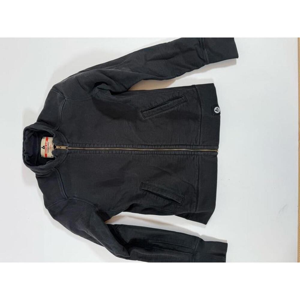 American Giant Women's Black Full Zip Jacket L Made in USA